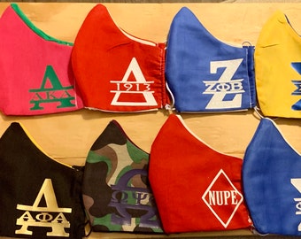 AKA Delta Zeta Que Alpha Sigma Kappa Masks