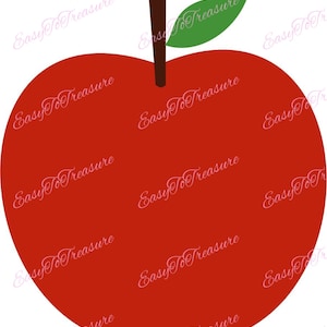 Apple clipart, Classroom decor, Back to school clip art, Apple for teacher appreciation, Commercial use