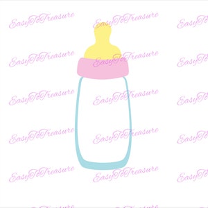 Digital Download Clipart – Baby Bottle JPEG and PNG files