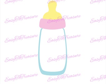 Digital Download Clipart – Baby Bottle JPEG and PNG files