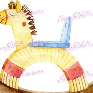 Digital descargar imágenes prediseñadas – madera mecedora JPEG y PNG archivos