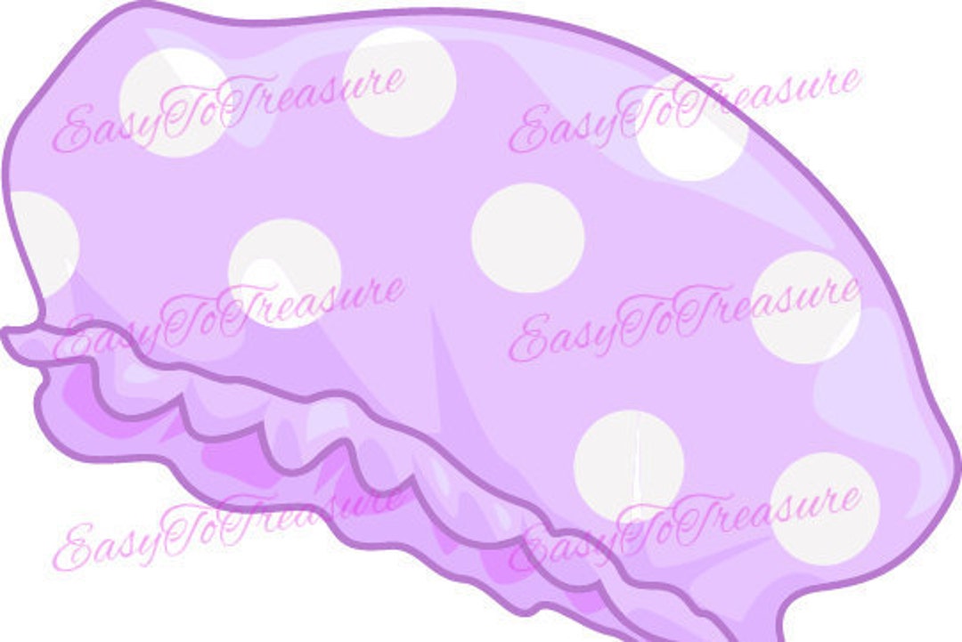 Digital Download Clipart Shower Cap JPEG and PNG Files Etsy