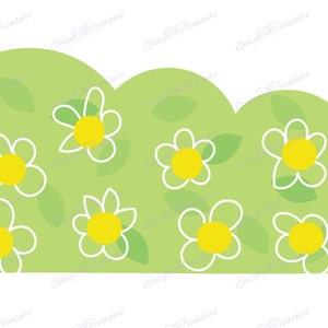 Digital Download Clipart - Light Green Bush Strauch #3 JPEG und PNG-Dateien