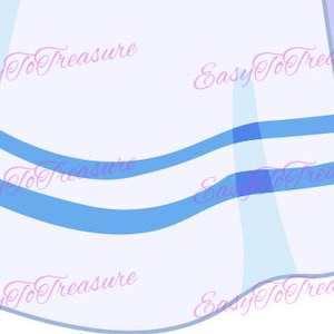 Digital Download Clipart – Bath Towel JPEG and PNG files