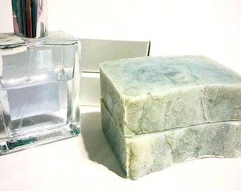COOL WATER For MEN type by Davidoff Perfumed Natural Handmade Soap Bar for man from happysoapmaker