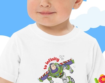 Buzz Lightyear Toddler T-Shirt | To Infinity and Beyond Space Ranger Tee