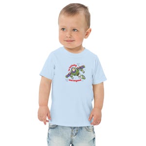 バズ・ライトイヤー幼児用Tシャツ｜無限の彼方へ スペースレンジャーTシャツ 画像 2