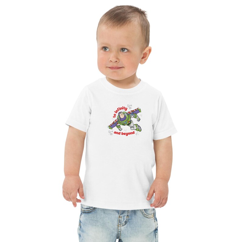 バズ・ライトイヤー幼児用Tシャツ｜無限の彼方へ スペースレンジャーTシャツ 画像 5