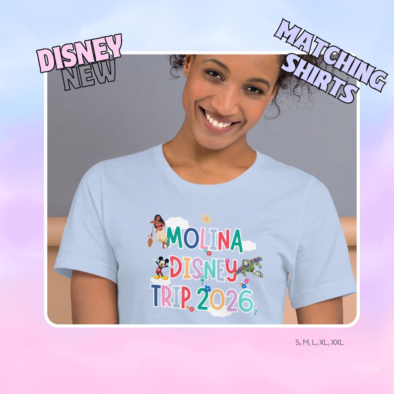 Walt Disney World Matching Shirts | WDW | Family Shirts | Disneyland | Unisex t-shirt image 1
