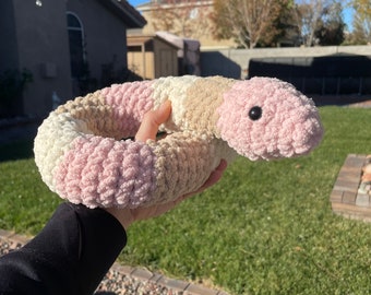 crochet baby snake