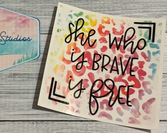 She Who is Brave | Etsy