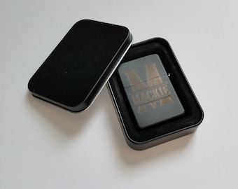 Custom Engraved Black or Pink Lighter Groomsmen/Bridesmaid Gift- Made to Order