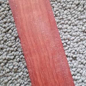 Padauk Flasche Stopper/Call Blank 1 7/8&quot; Sq. x 6&quot;