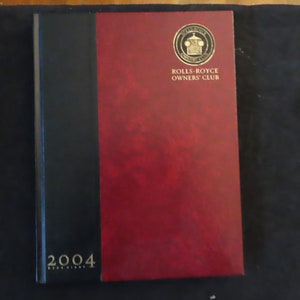 Rolls Royce Owners&#39; Club desk Diary 2004