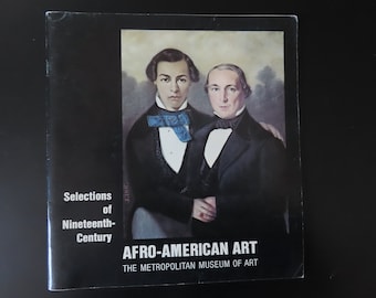 19th Century Afro-Amerikanische Kunst 1.Auflage Metropolitan Museum of Art 1976 Ausstellungskatalog