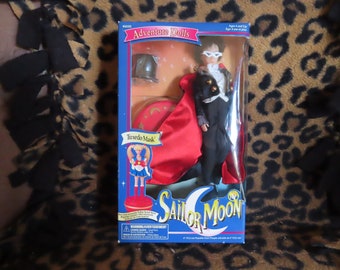 Tuxedo Mask Adventure Doll 1997 new in sealed box Irwin 44101 Sailor Moon