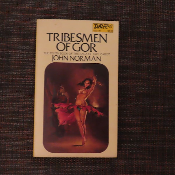Tribesman of Gor Book 10 John Norman DAW Gino D'Achille cover