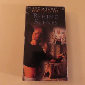Claudia Schiffer Behind the Scenes Perfectly Fit 1995 Sealed new old stock video VHS