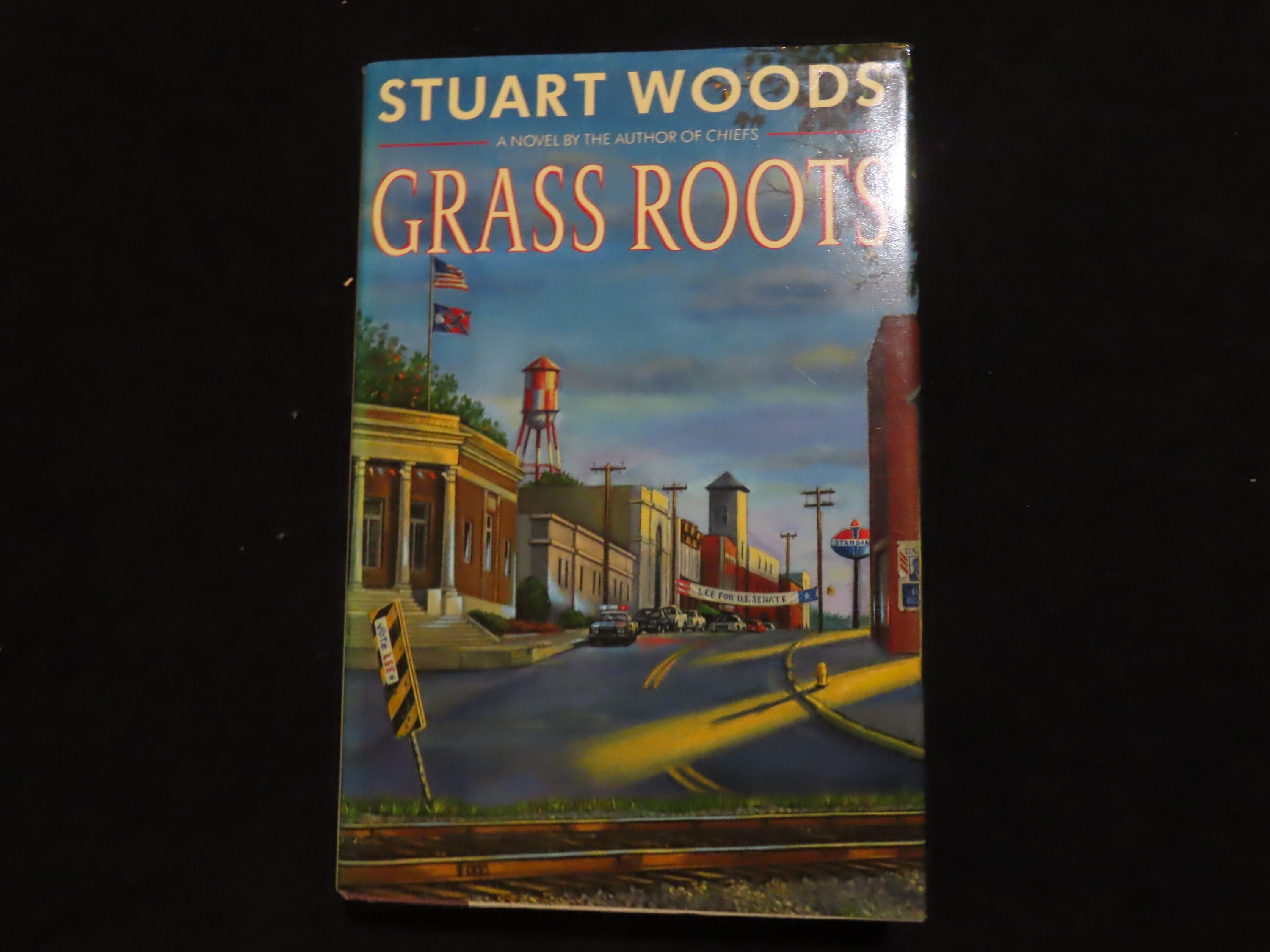 Stuart Woods Grass Roots Autographed 1st Edition - Etsy