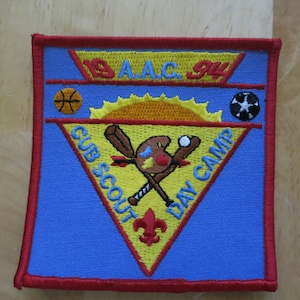 1994 Atlanta Area Council BSA Cub Scout Day Camp Patch A.A.C. as new