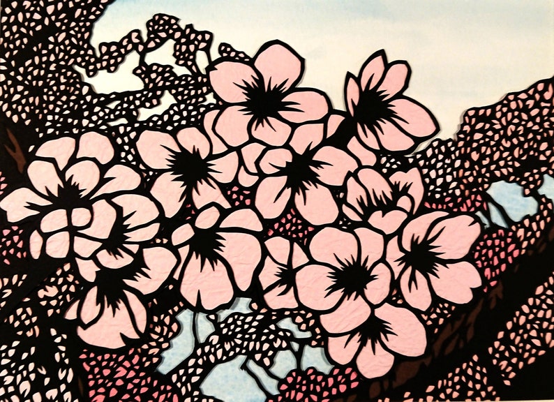 Sakura 17 Papercutting image 2