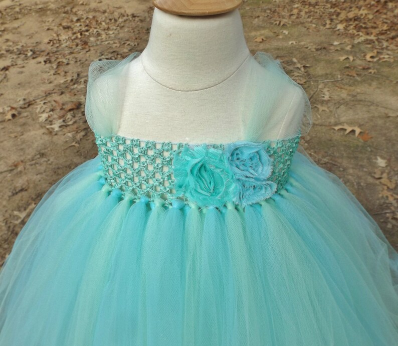 Sea foam green tutu dress Sea foam and aqua tutu dress sea Etsy