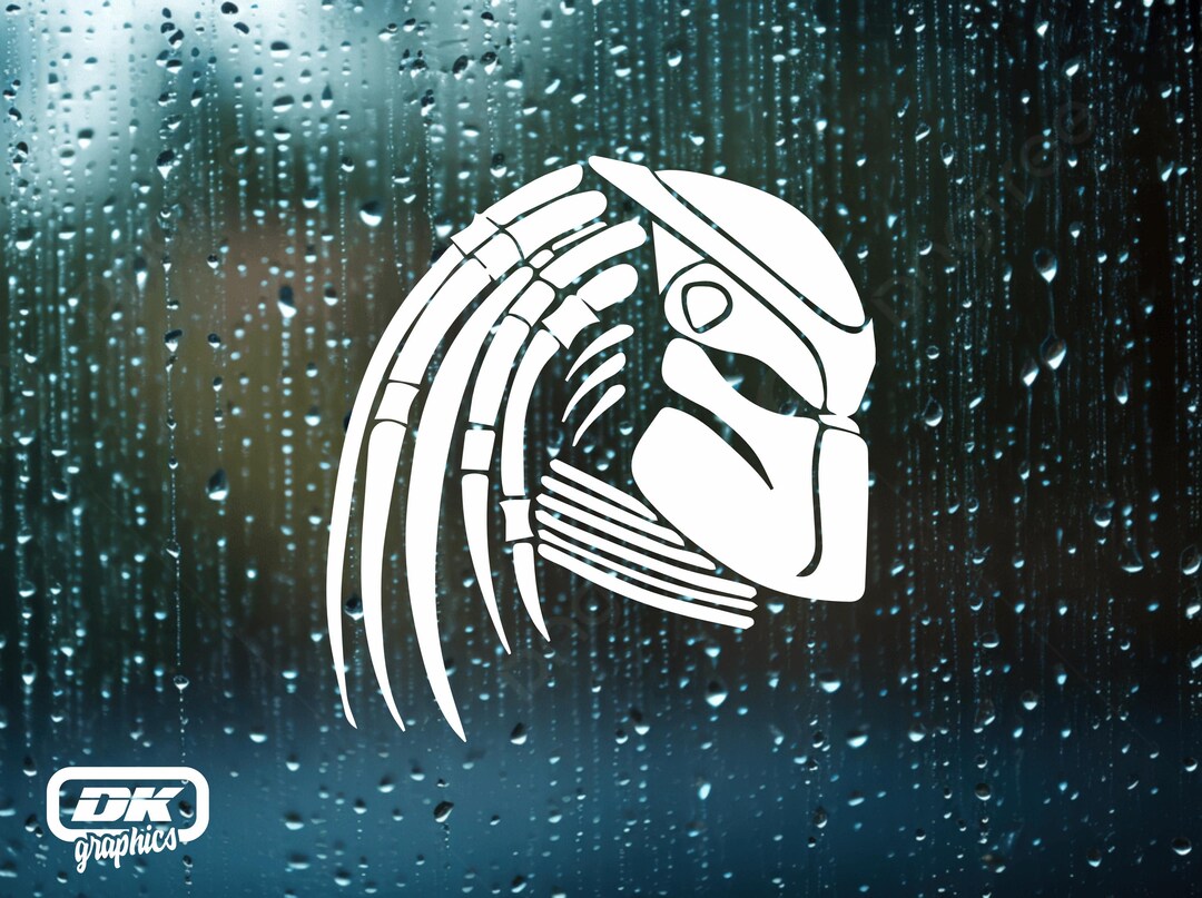Predator Vinyl Decal. Car Window Sticker - Etsy
