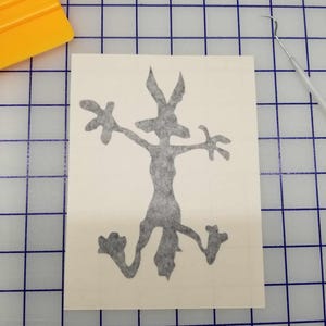 Coyote splat vinyl decal. Car, Truck, Window, Wall, Mirror, Bumper, Laptop, Yeti cooler, Cornhole sticker, Vinyl Window Stickers