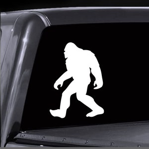BIGFOOT Sasquatch vinyl decal Car, Truck, Window, Wall, Mirror, Bumper, Laptop, Yeti cooler, Cornhole sticker, Vinyl Window Stickers