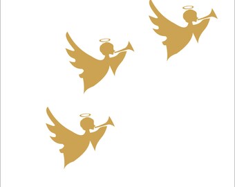 Angel appliques iron on