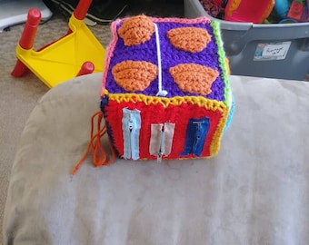 Crochet Activity Block Pattern