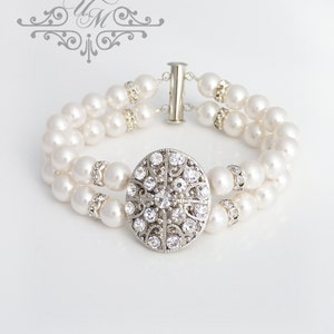 Chrysalini CZ Band Mati Eye Bracelet-DB1616