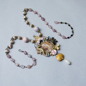 On Request ONLY - Gorgeous necklace &quot;The Birth of Venus&quot;, Baroque style, Rococo style, Victorian style