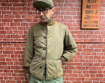 1940's WWII M-43 Pile Deck Jacket USN 