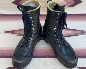 browning moc toe boots