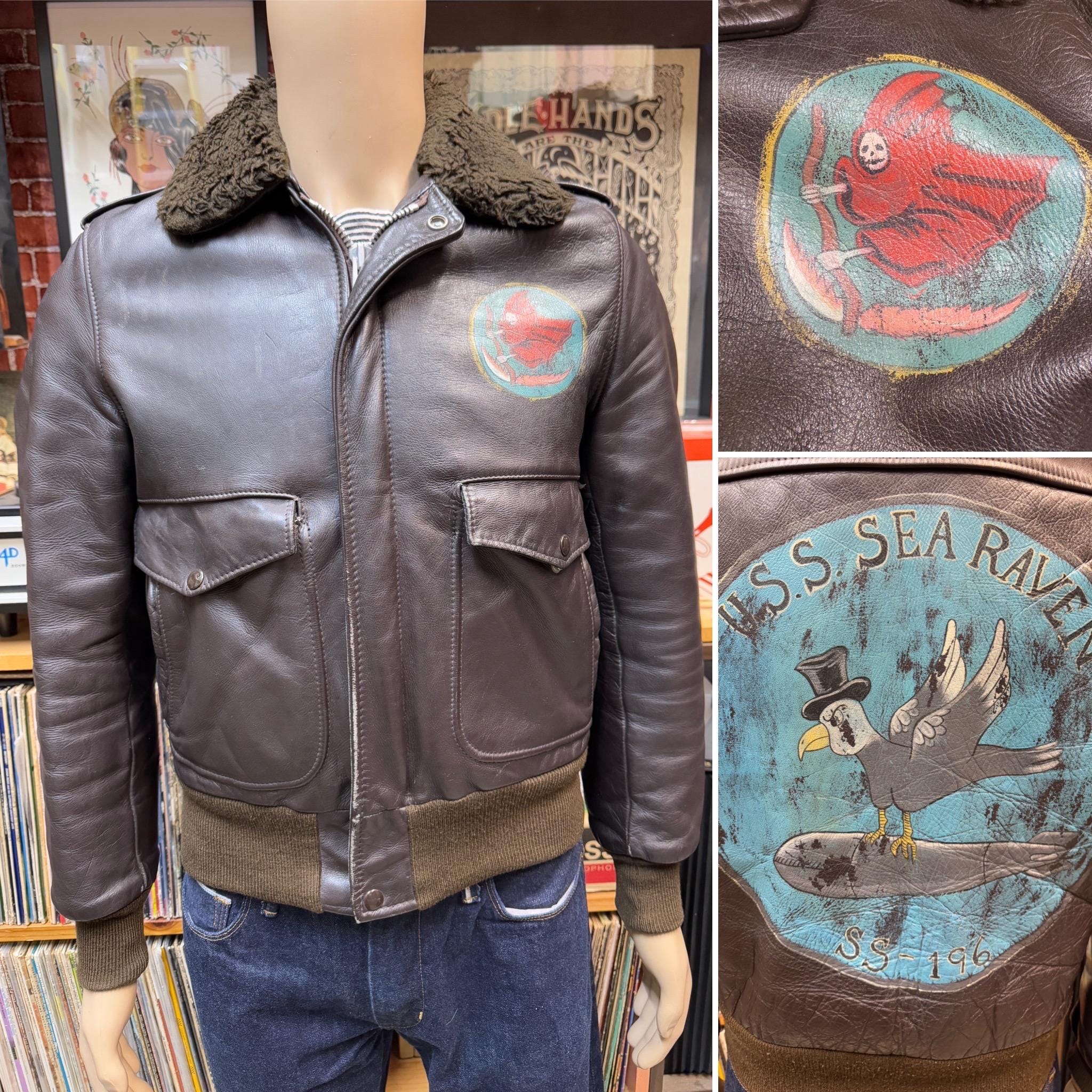Schott G 1 Bomber - Etsy Schott G 1 Bomber - Etsy