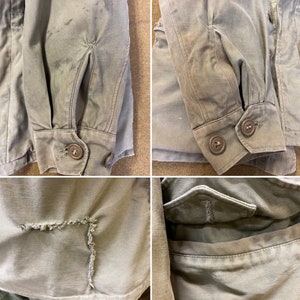 1940's WWII M-43 Field Jacket US Army Fatigue Utility - Etsy