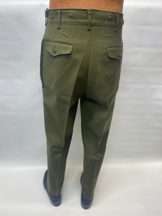 NOS M-51 Korean War US Army Men's Field Wool Olive Green NOS M-51 Korean War US Army Men's Field Wool Olive Green
