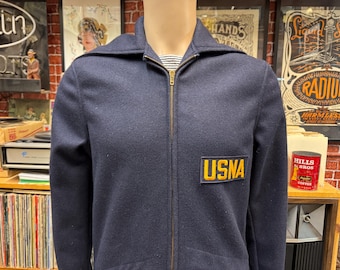 Vintage 70's Wool U.S. Navy Peacoat Size 38. - Etsy