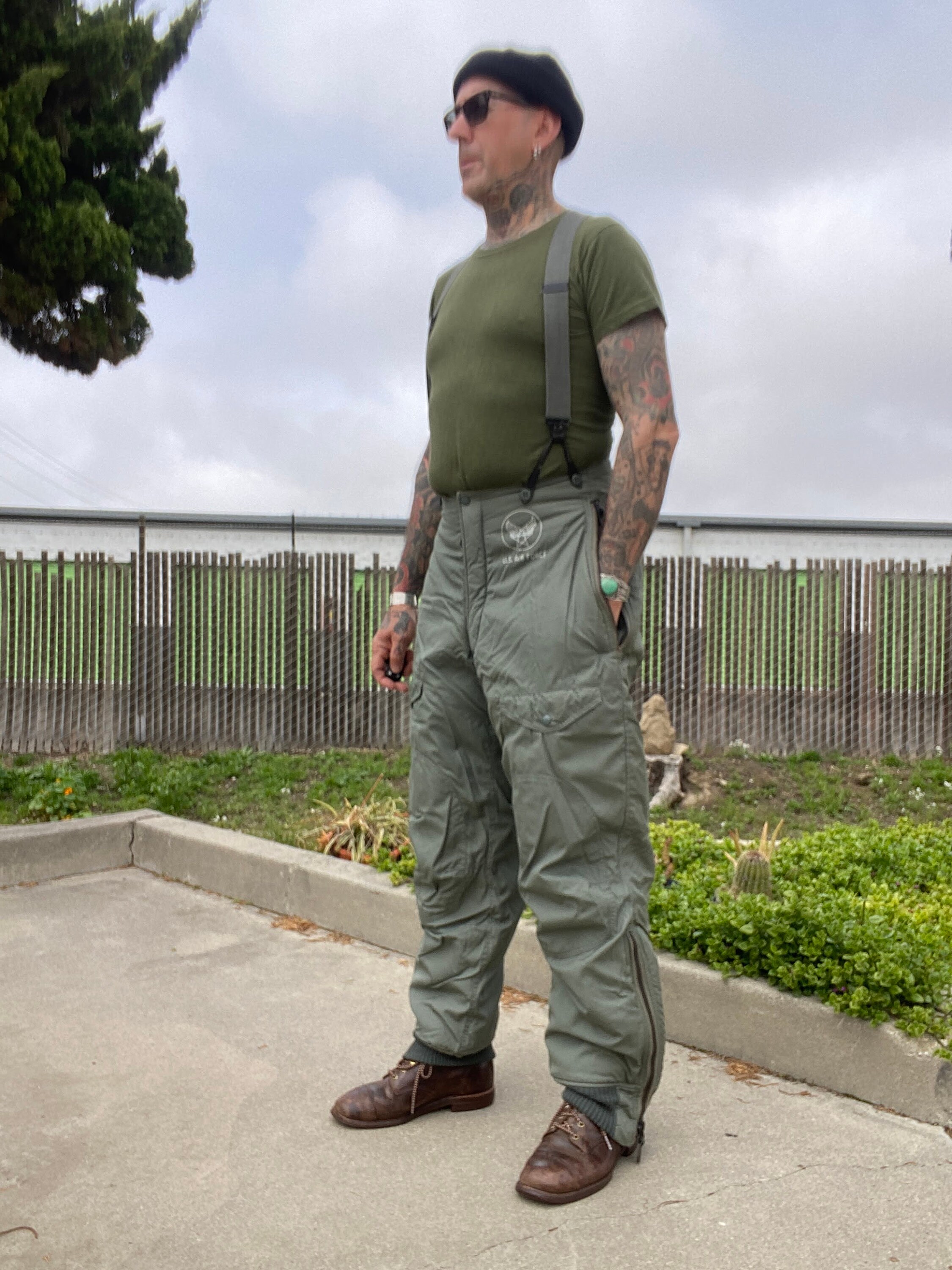 1962 USAF Extreme Cold Weather Insulated Trousers Type F-1B Size