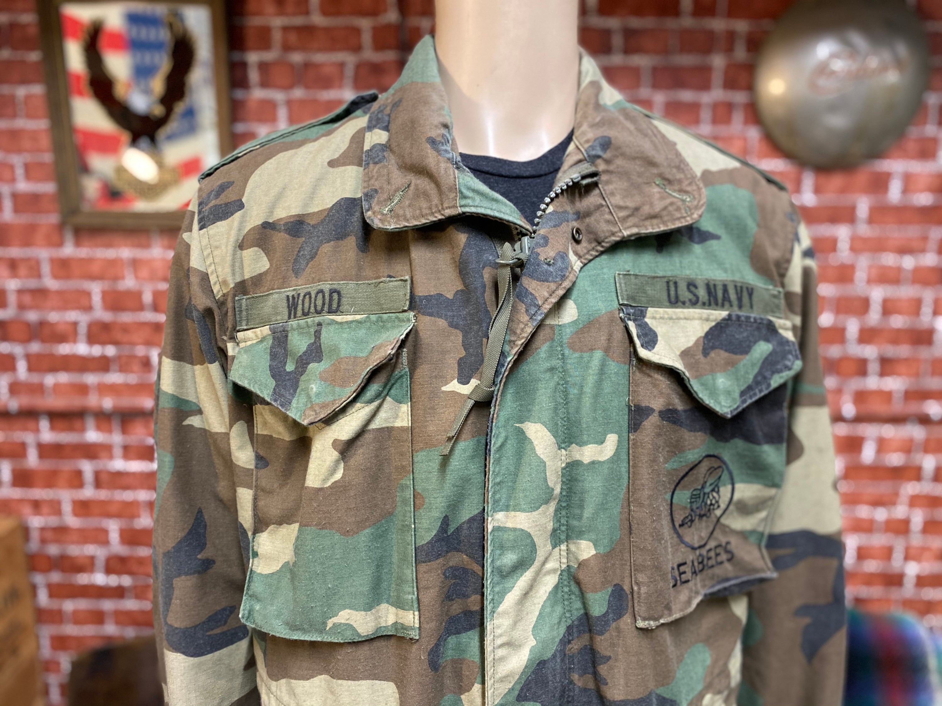 90's US Navy M-65 Field Cold Weather Jacket Camouflage - Etsy Canada