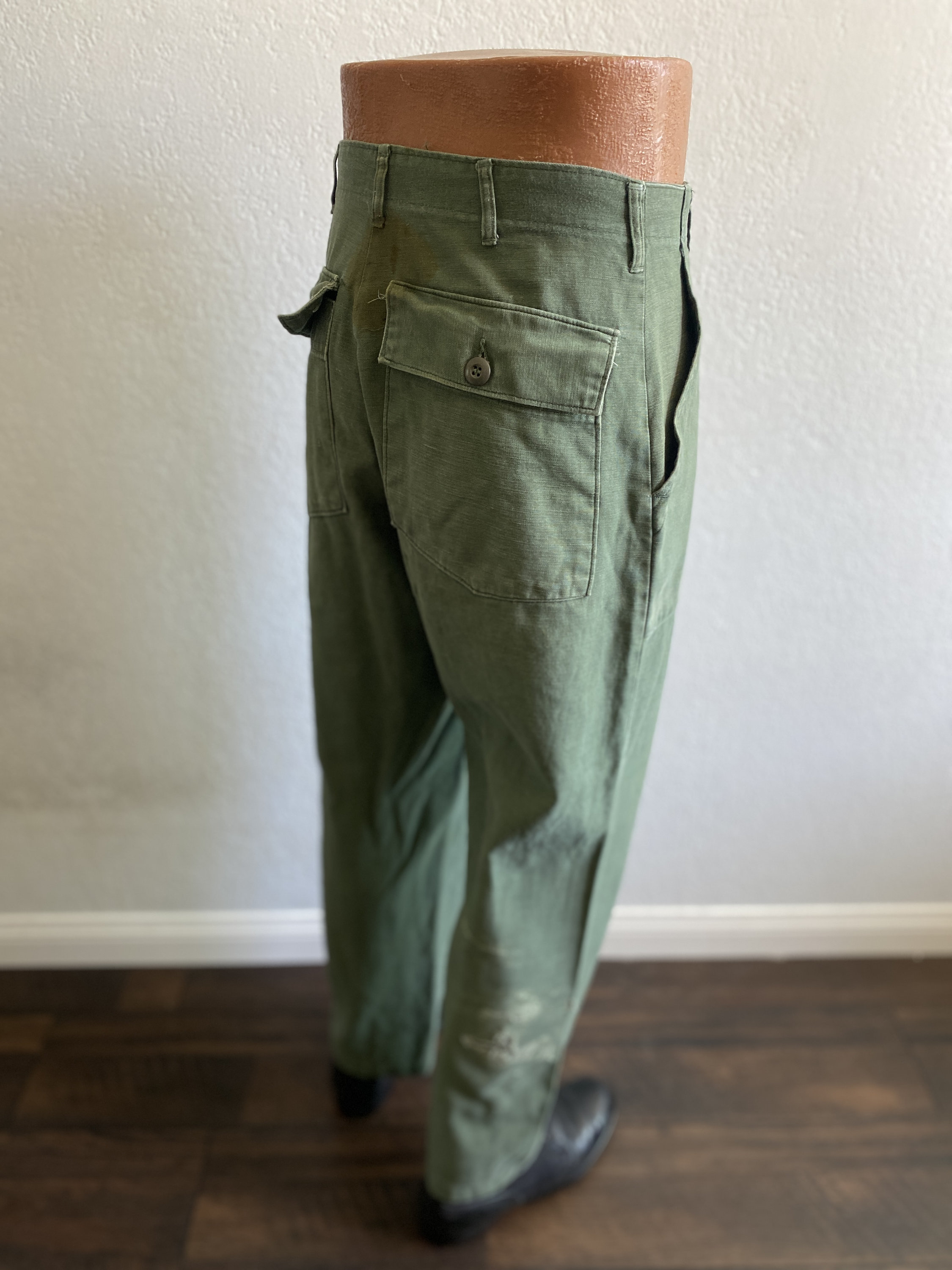 OG-107 Size 30x30 U.S. ARMY Fatigue Utility Field Combat Men