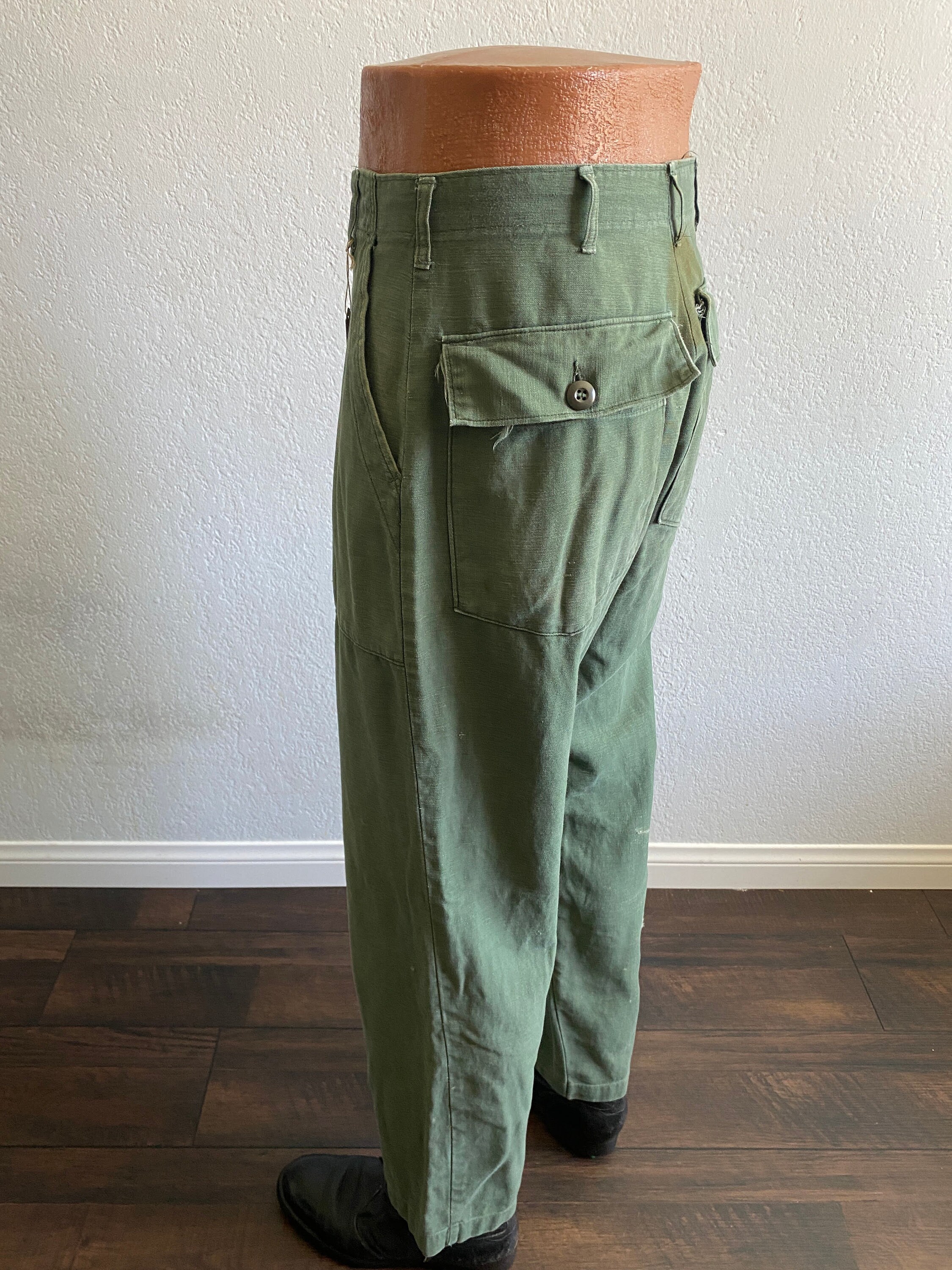 ベイカーパンツ OG-107 60s Fatigue Utility Pants Vietnam War OG-107 Utility Fatigue Pants | Baker Trousers