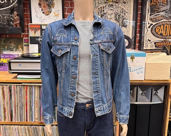 Vintage 1960s Big E Levi's Denim Trucker Jacket - Men's S/M - Etsy