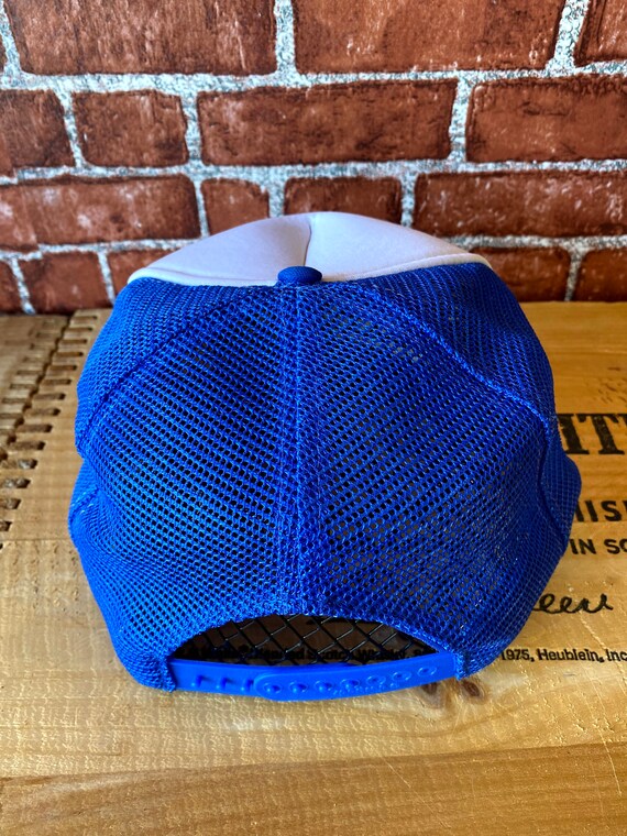 GTE blue mesh trucker hat snapback one size fits … - image 5