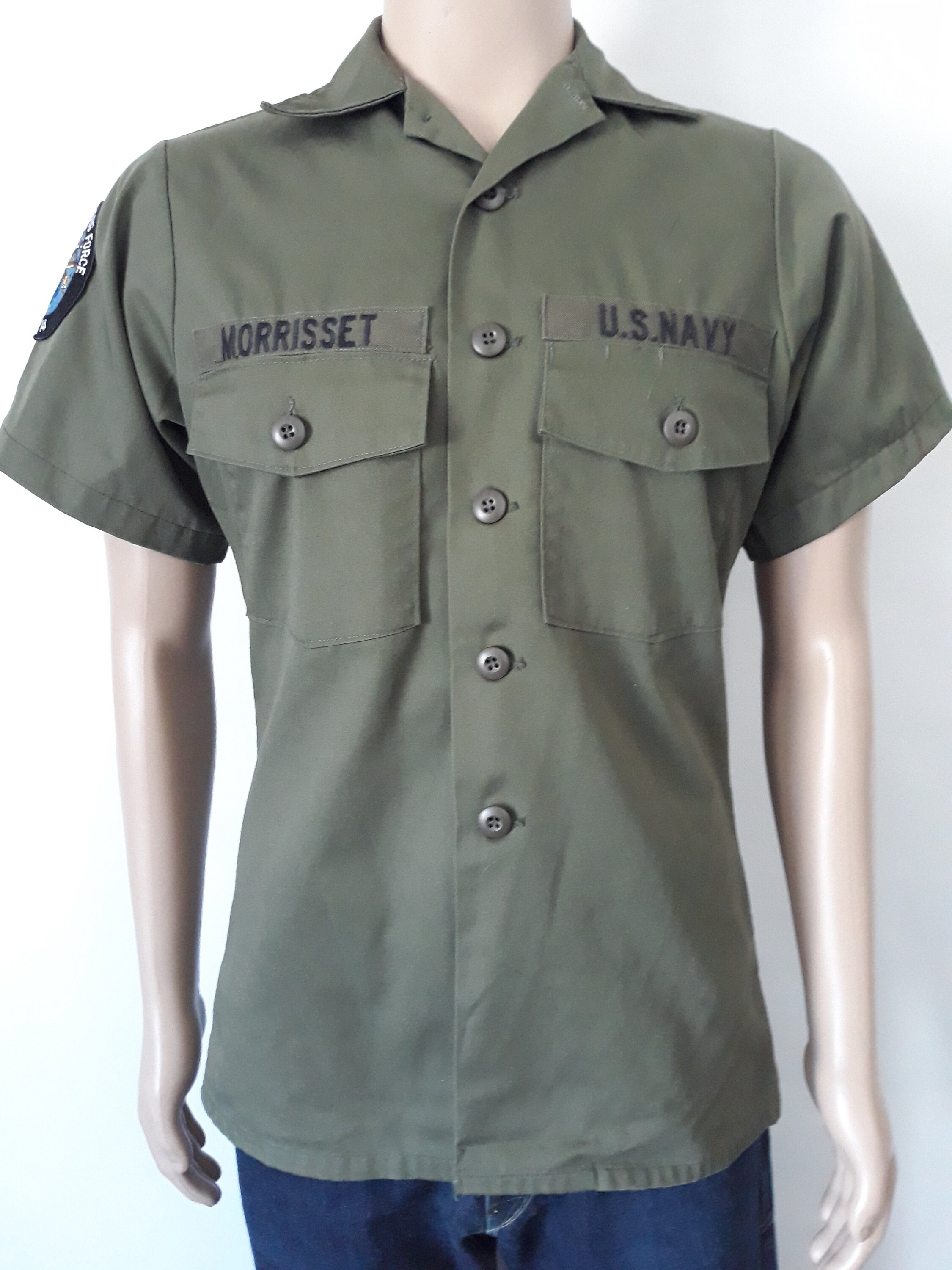 ウェア・シャツ 80's USN Guam Naval Station boring shirt 80's USN Guam Naval Station boring shirt - メルカリ