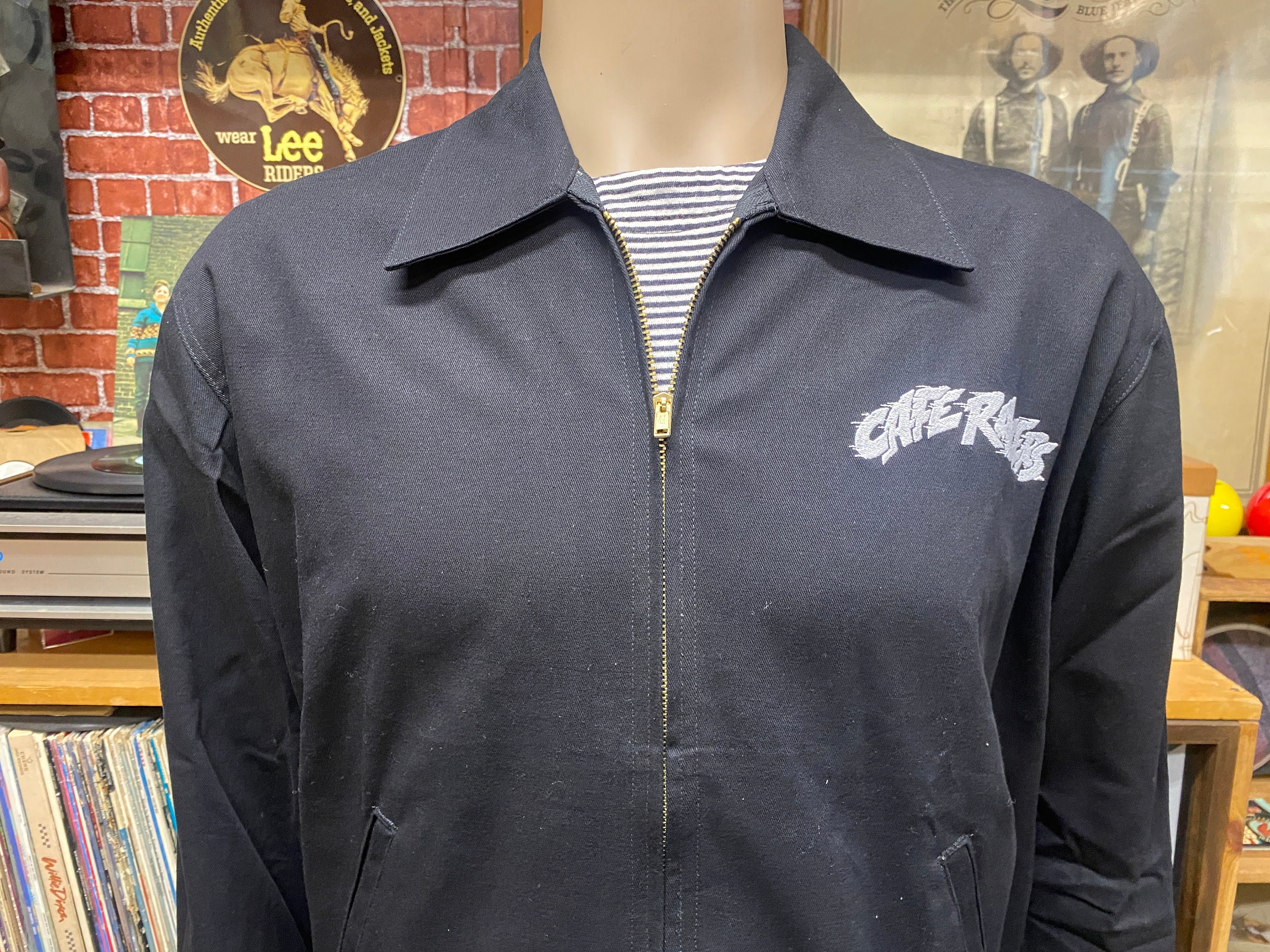 Vintage Chain Stitch Work Jacket - Etsy