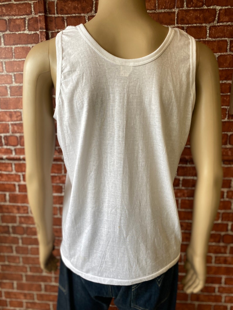 80/'s Ghosts can/'t do it Bo Derek movie tant top size large made in Usa.