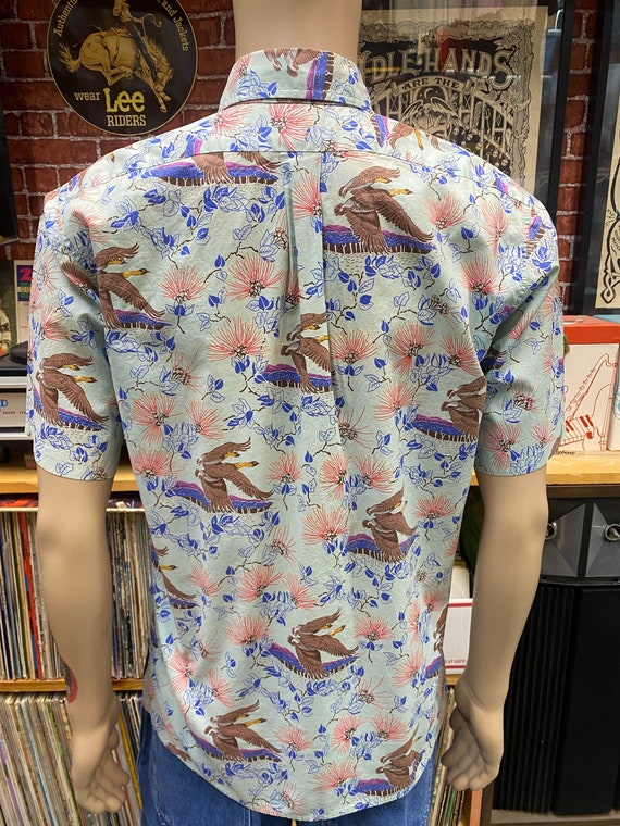 Reyn Spooner Hawaiian men's cotton shirt size M m… - image 8