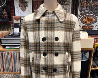 Vintage 70's Wool U.S. Navy Peacoat Size 38. - Etsy